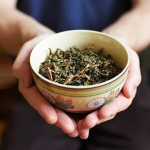 kangra brew green tea leaves