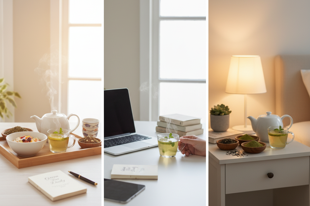 What is the best time to drink green tea?